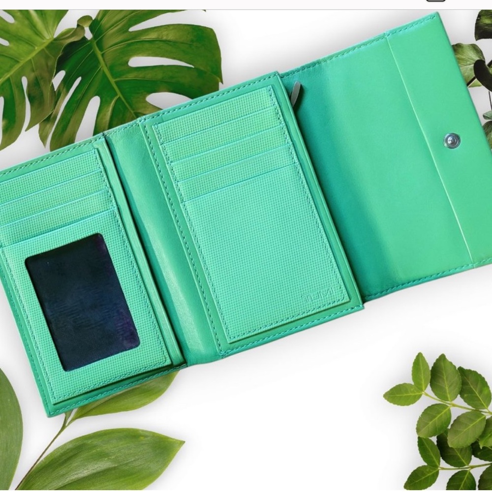 Tumi Green Travel Wallet